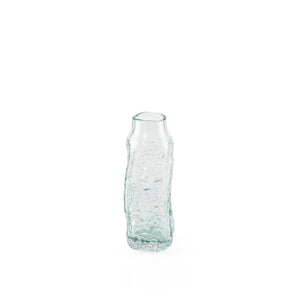 Traditional transparent glass vase