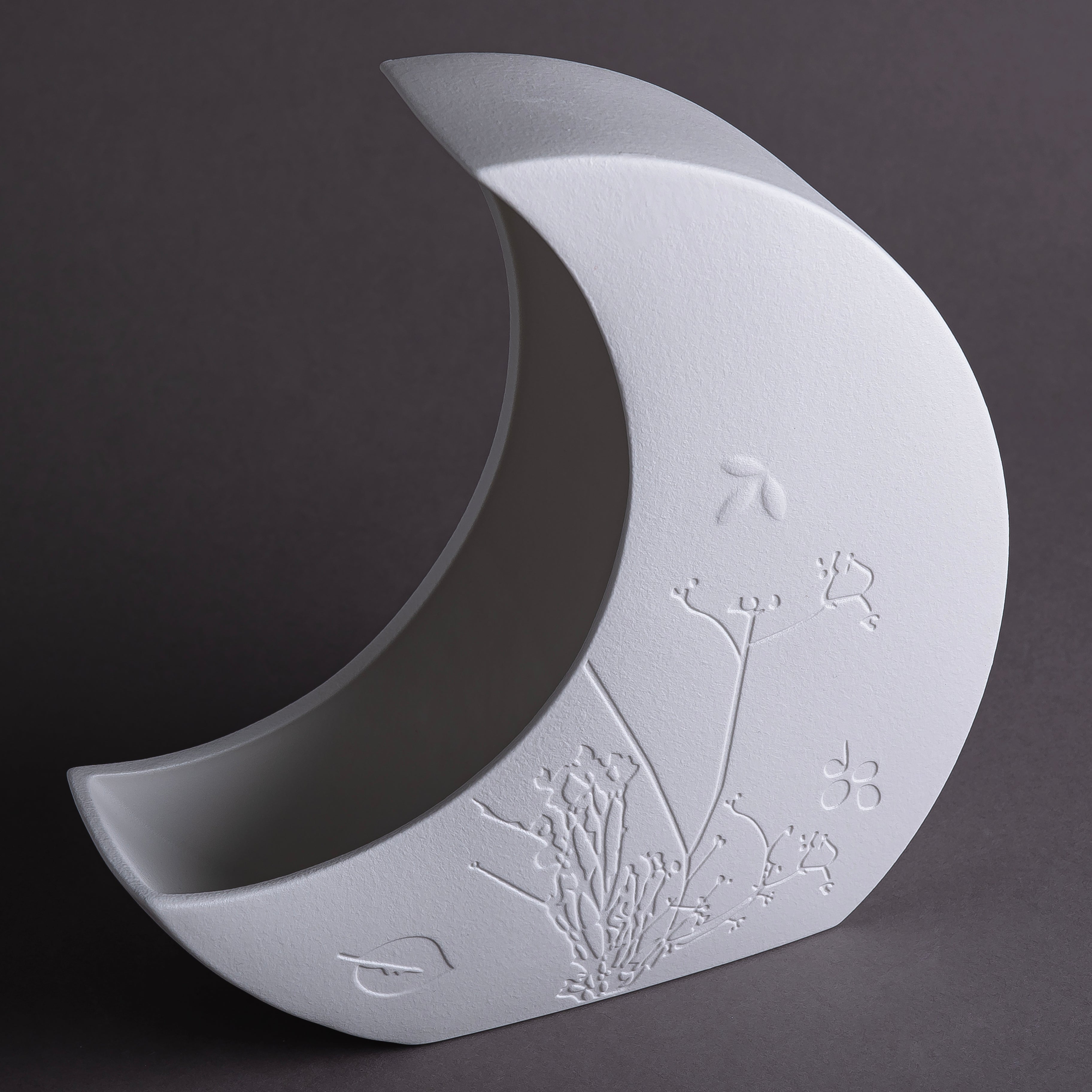 ستاند سيراميك - أبيض مطفي