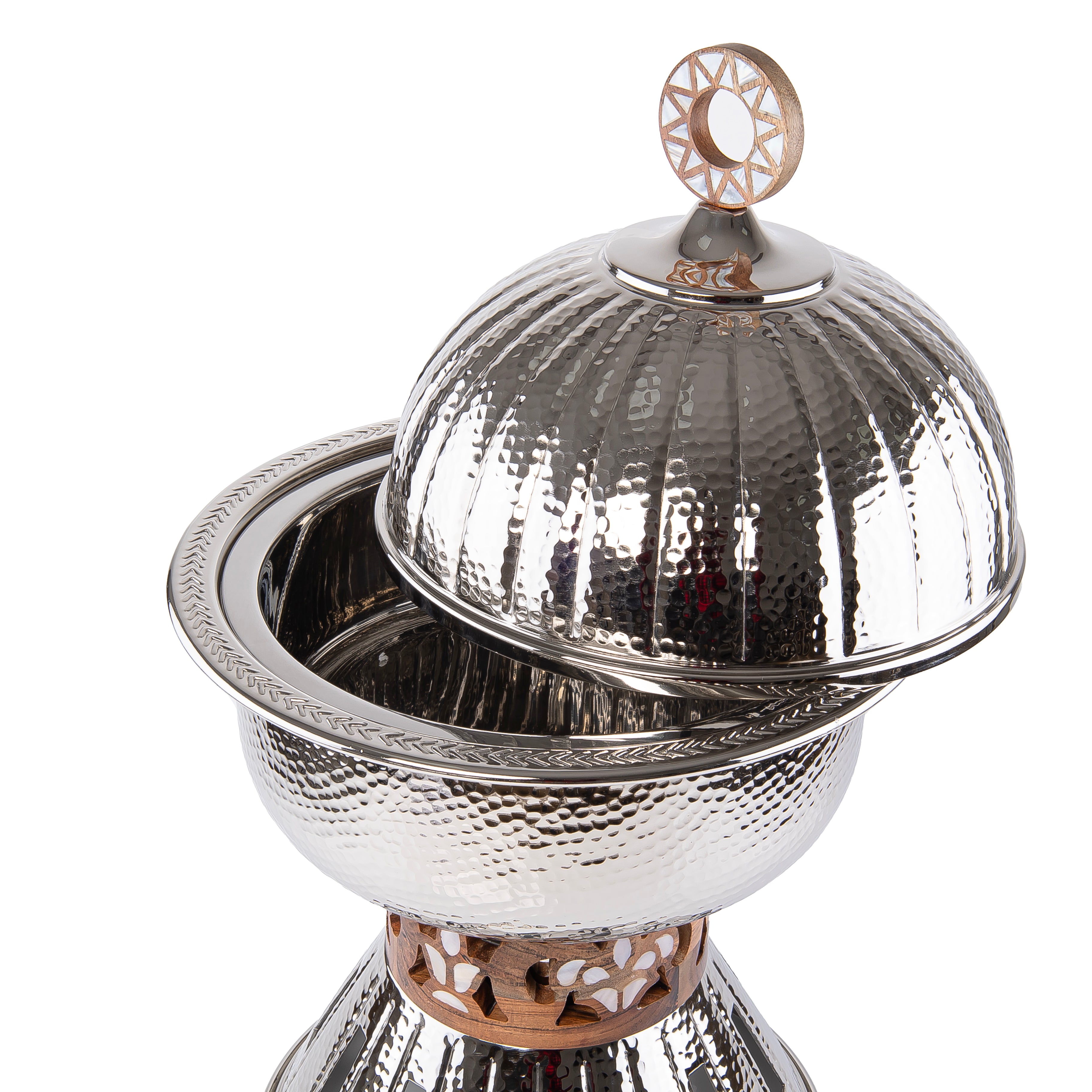 7 Liter Metal heat keeper - Silver