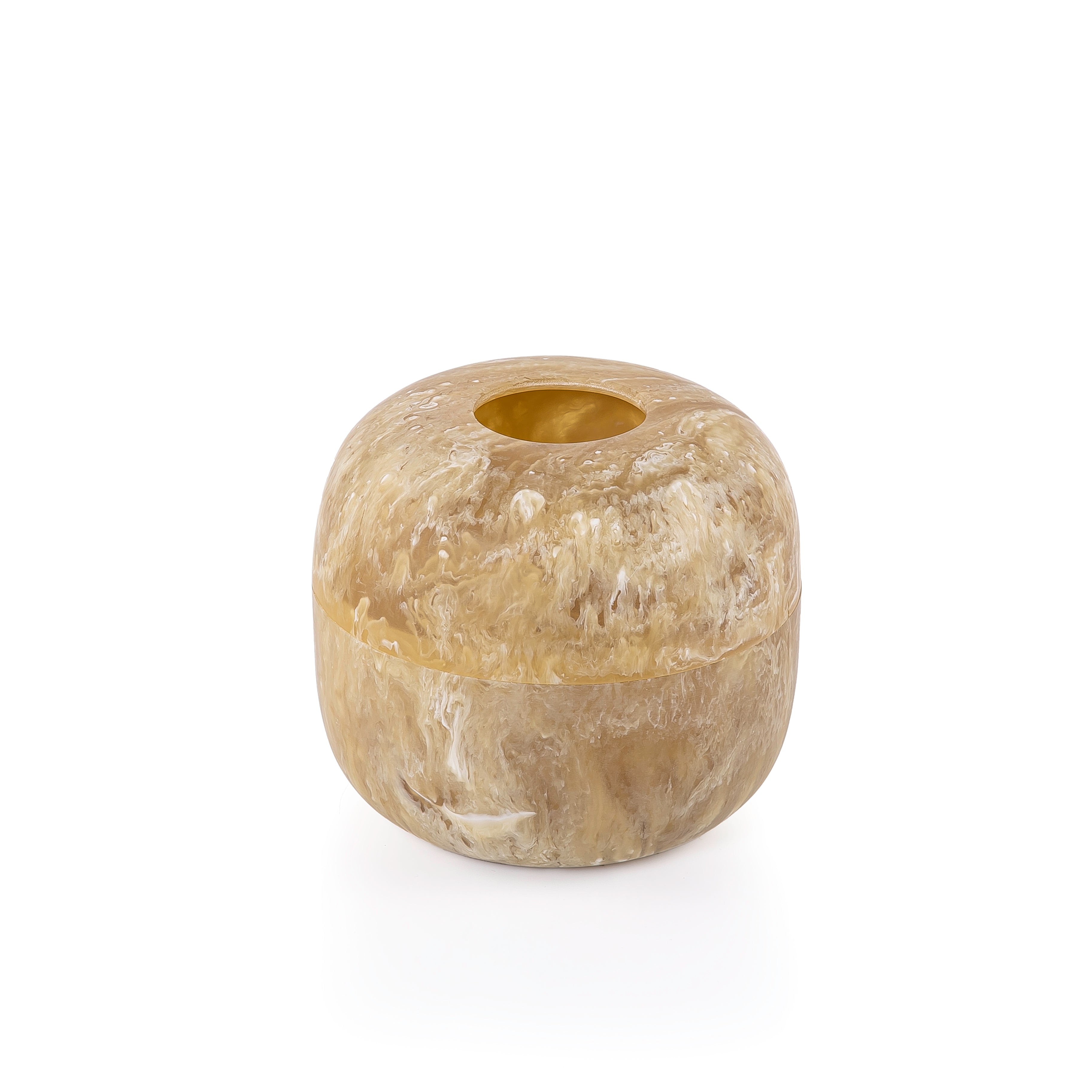Tissue Box Resin - Yellow