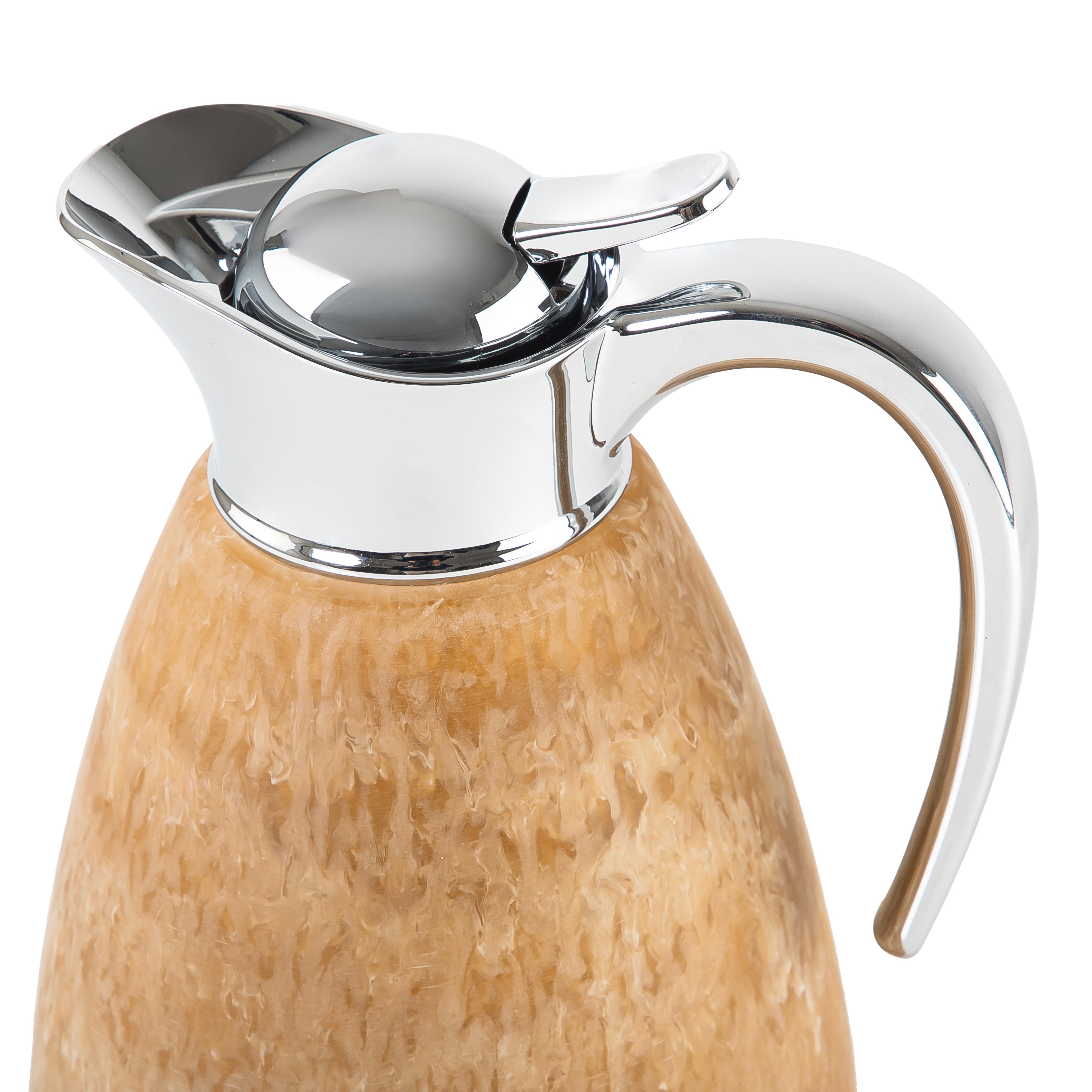 ترمس راتينج 1.5 لتر حافظ للحرارة - بني