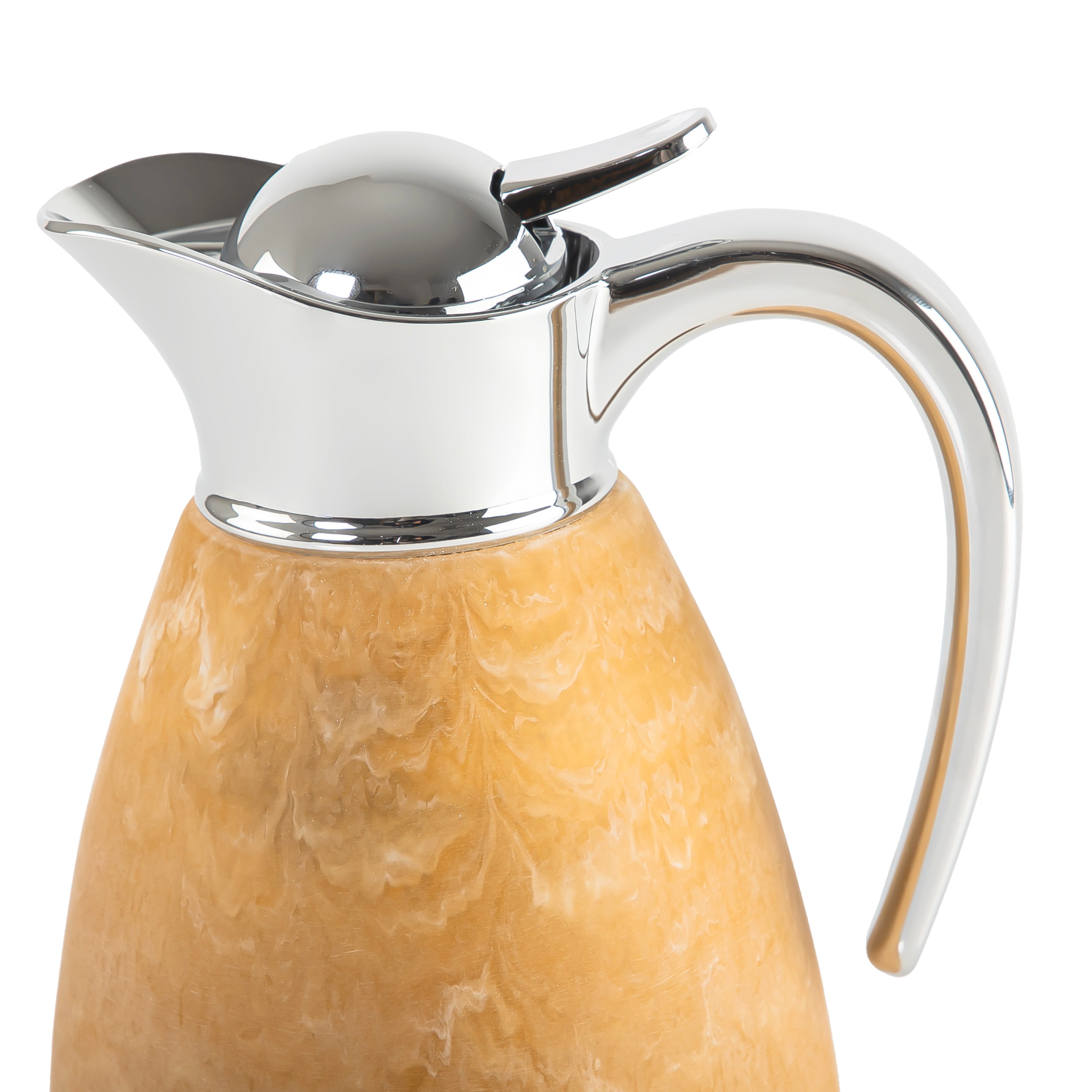 ترمس راتينج 1 لتر حافظ للحرارة - بني