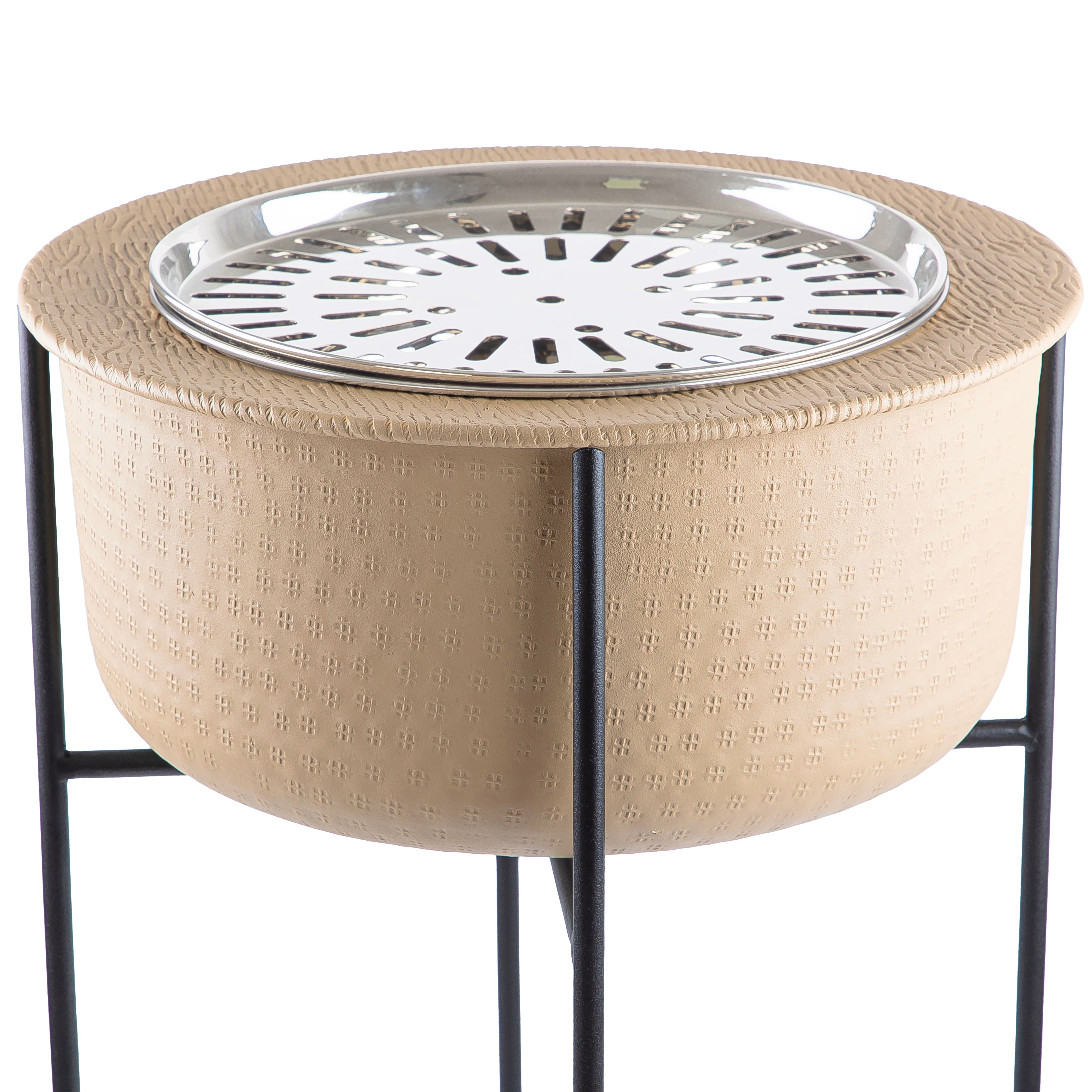 Metal Dua with stand - dusty color