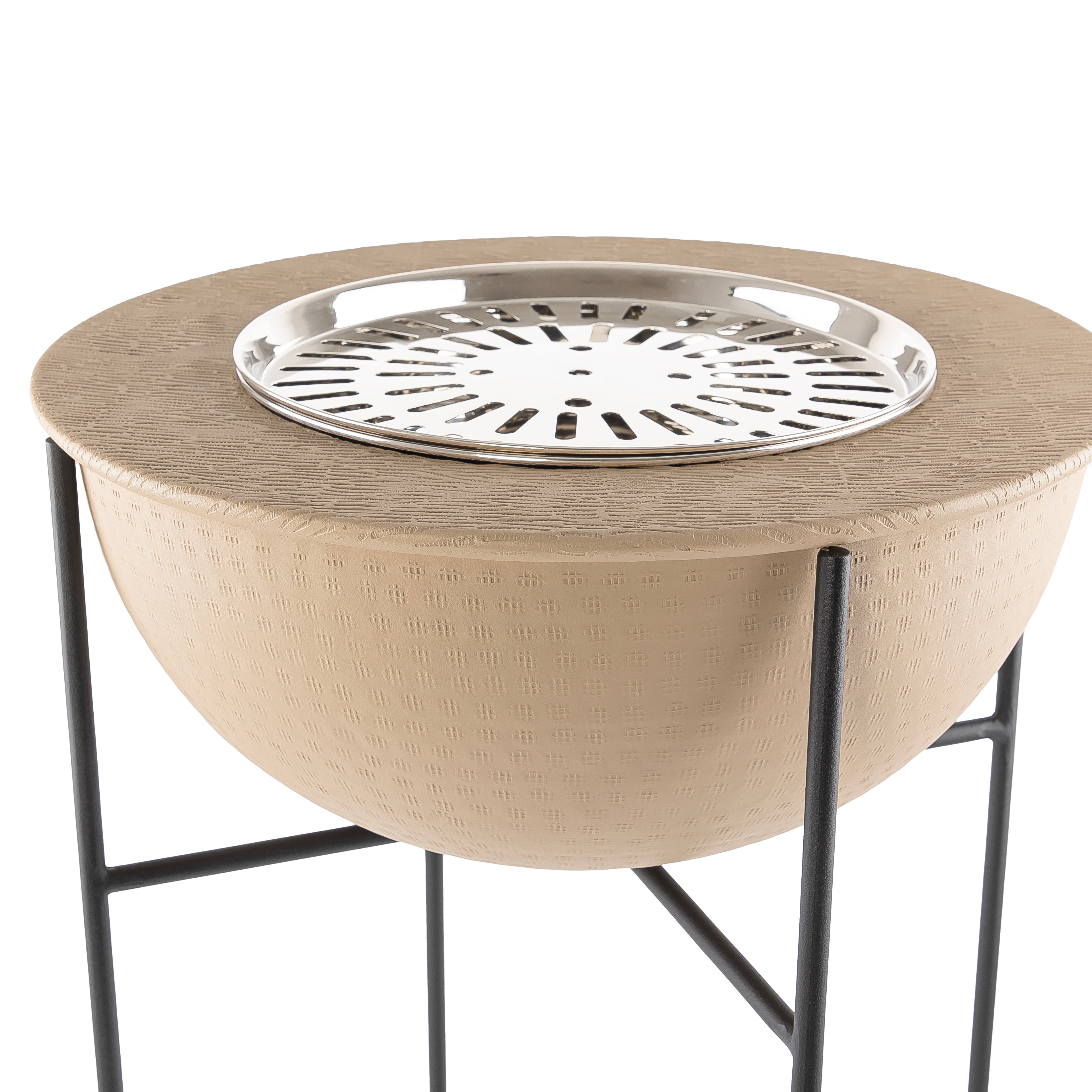 Metal Dua with stand - dusty color