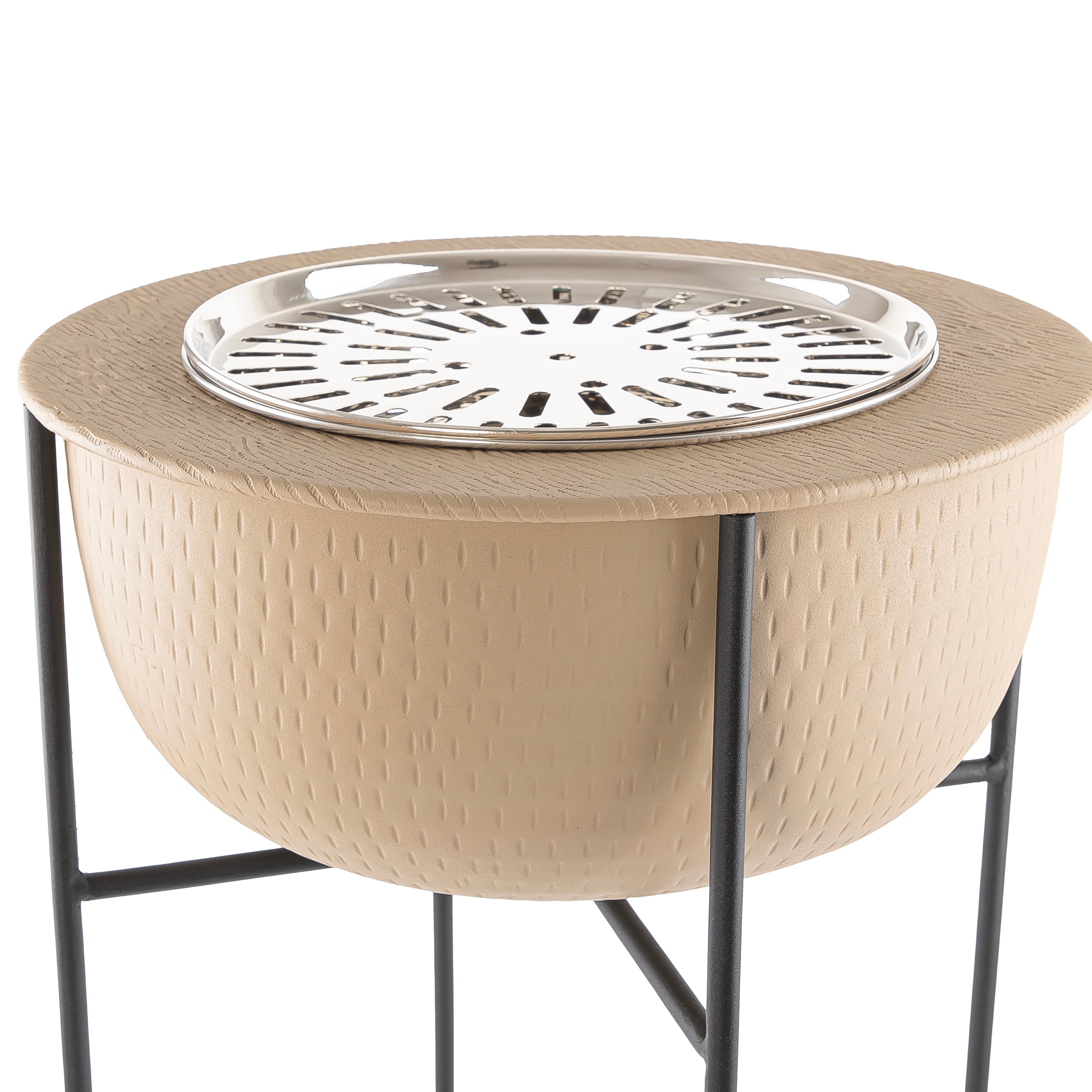 Metal Dua with stand - dusty color