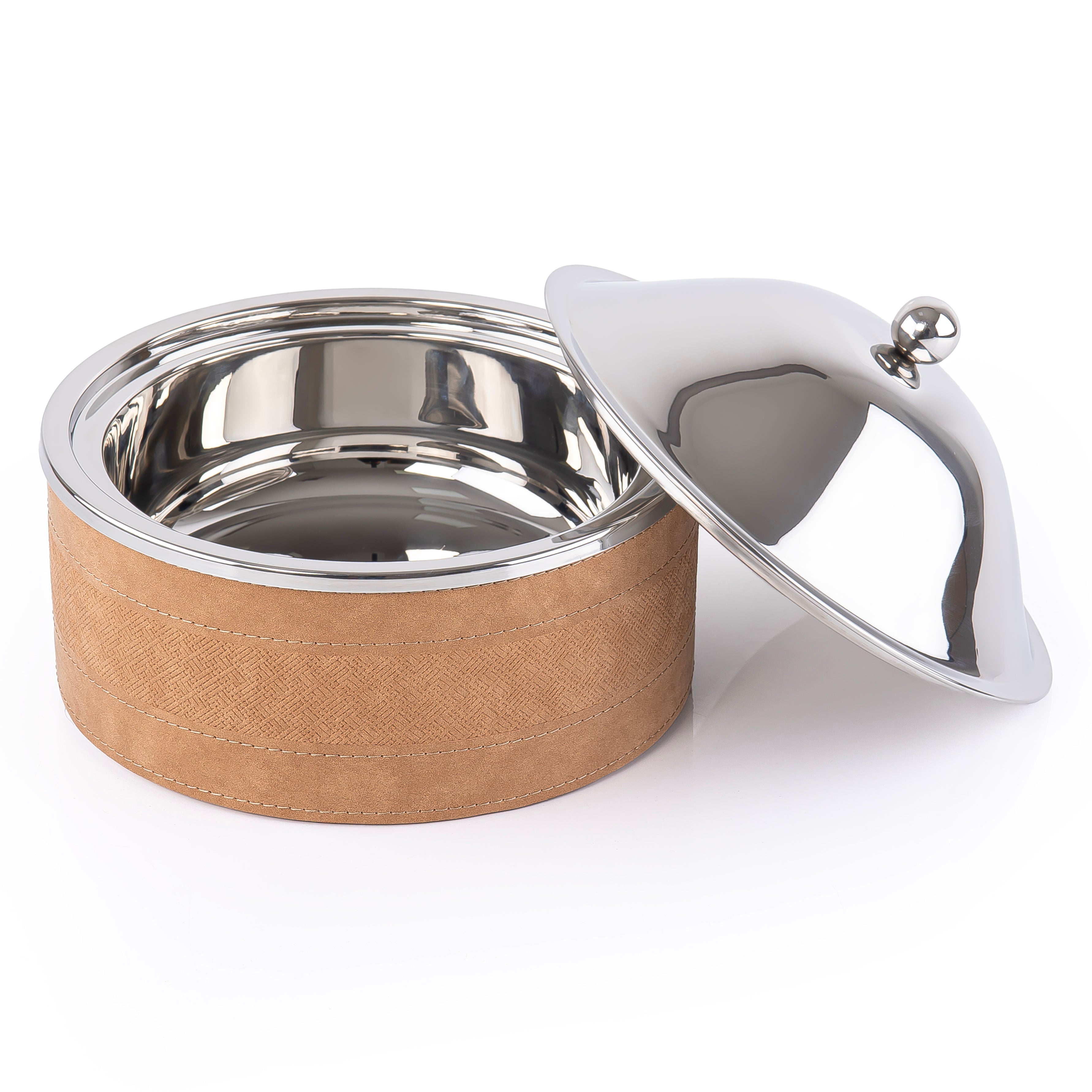 Small Leather Heat Keeper - Brown