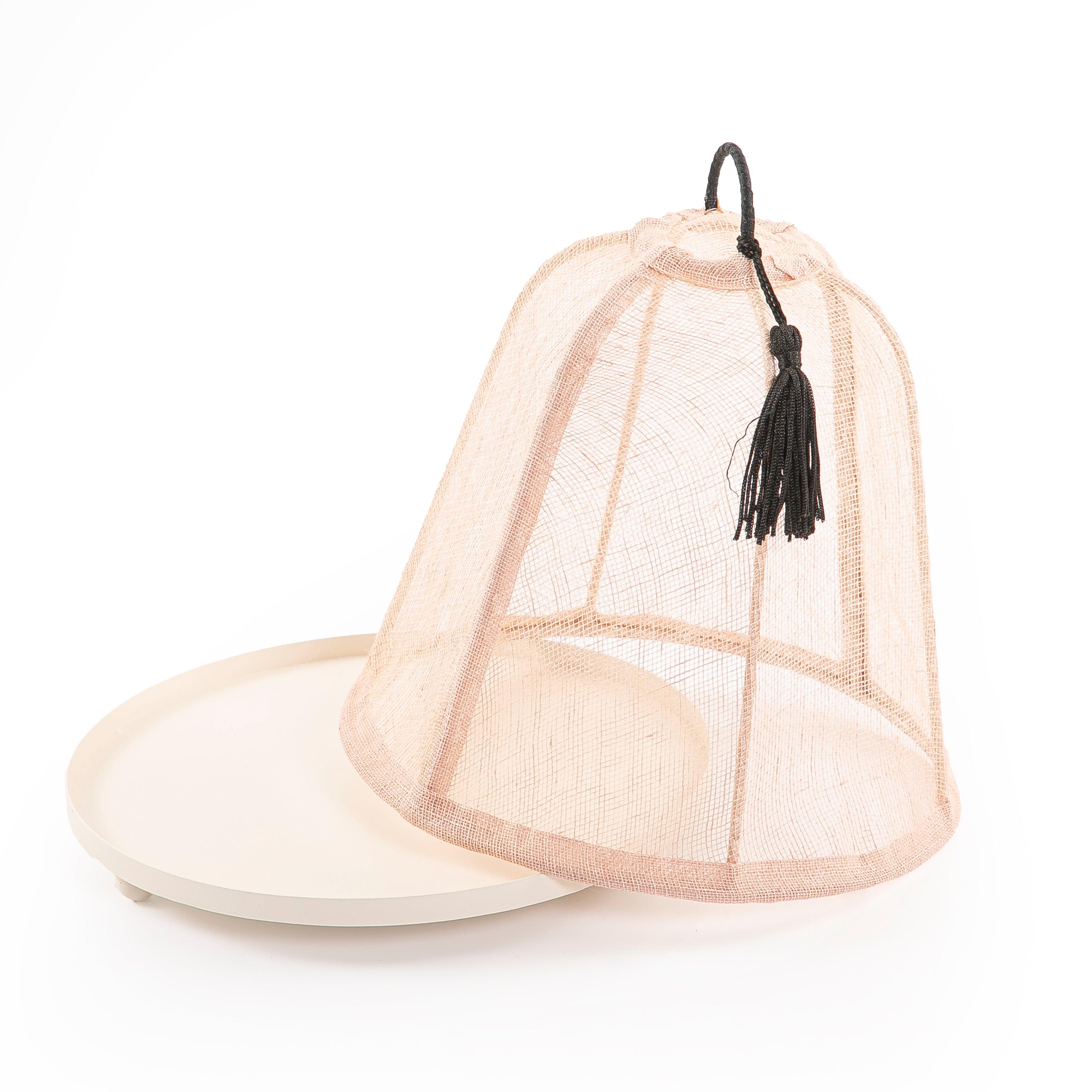 Linen cover with metal base - CASCADES