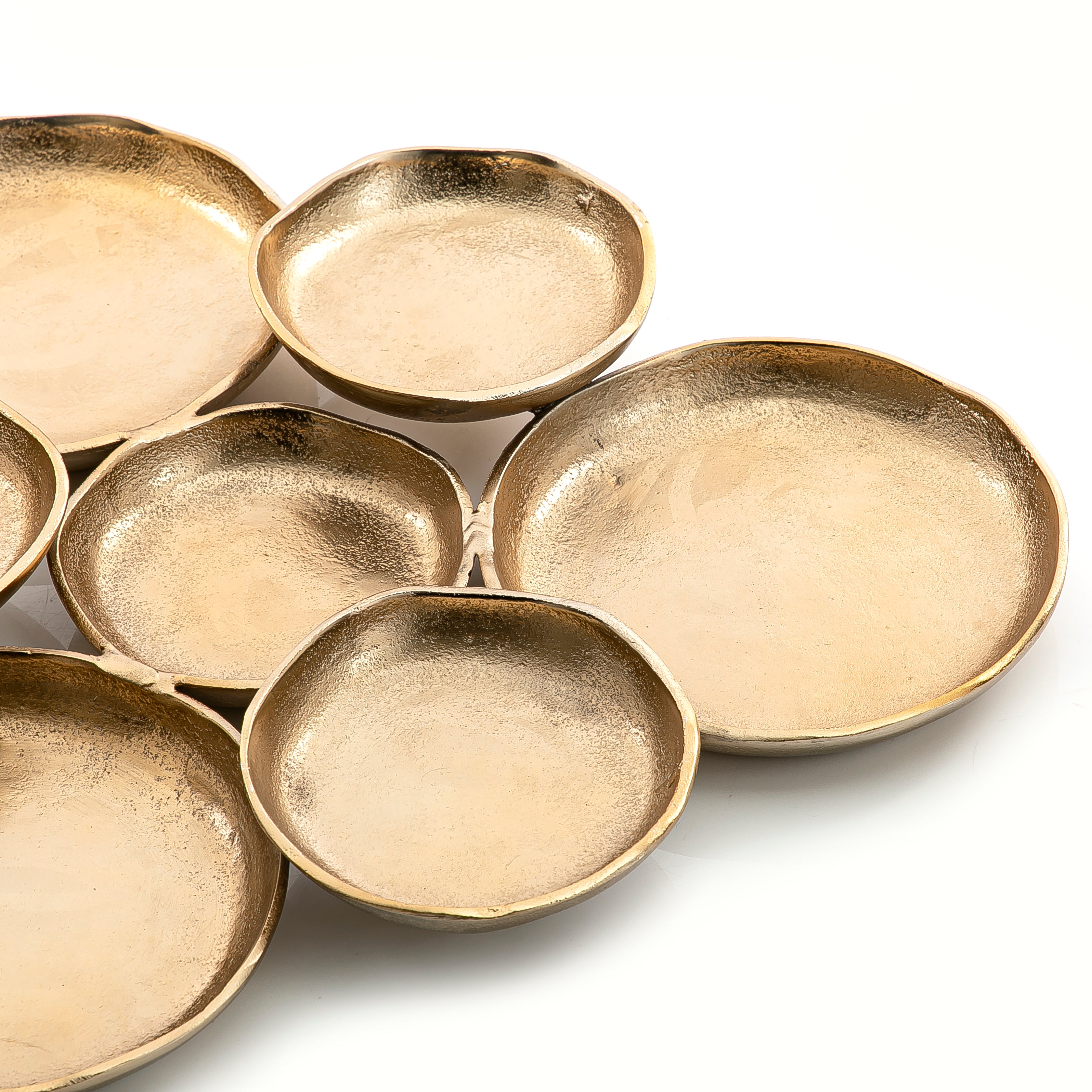 Gold Metal Multi Trays