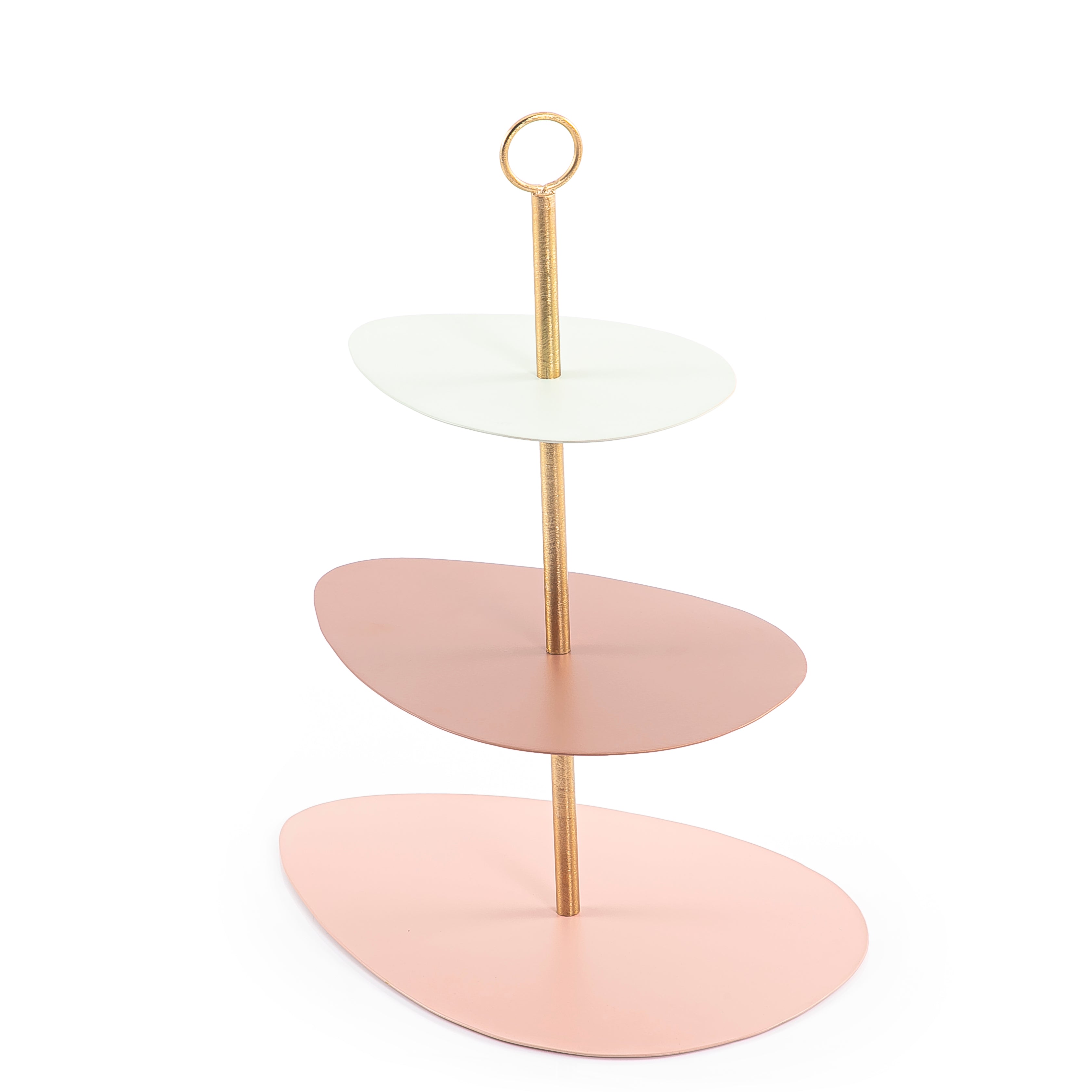 3-layer metal fruit stand