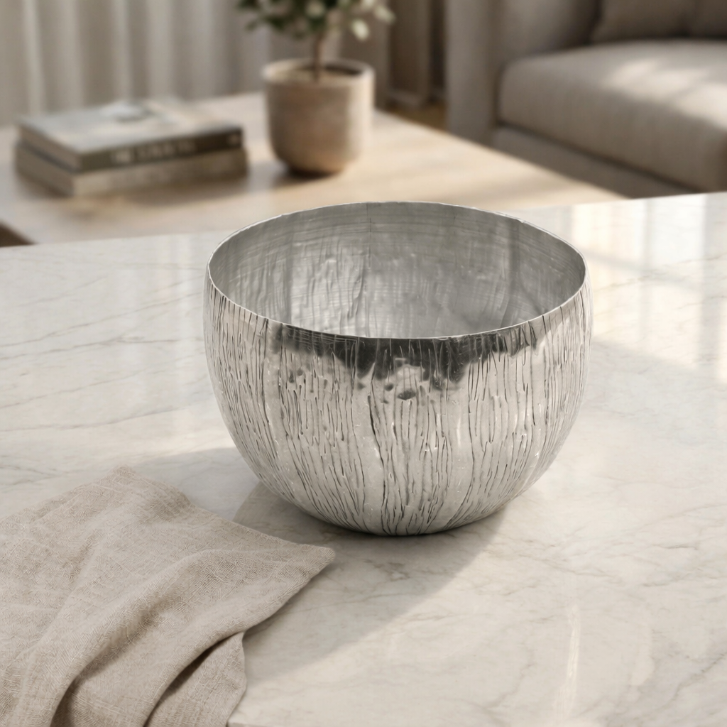 Metal bowl