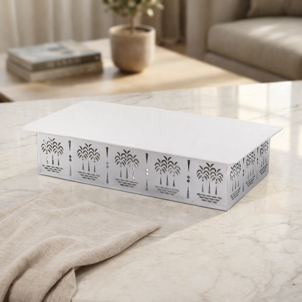 Grey Rectangular Ceramic plate - Medium
