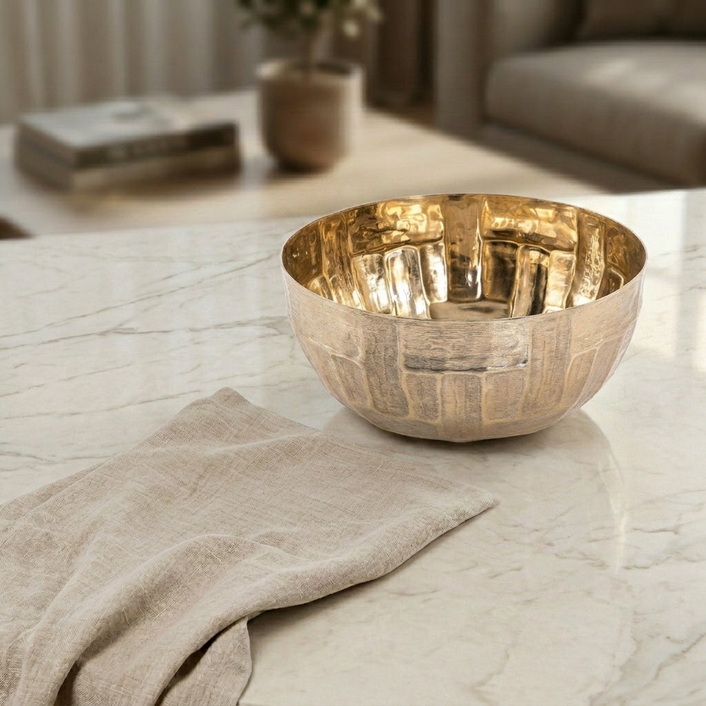 Metal bowl