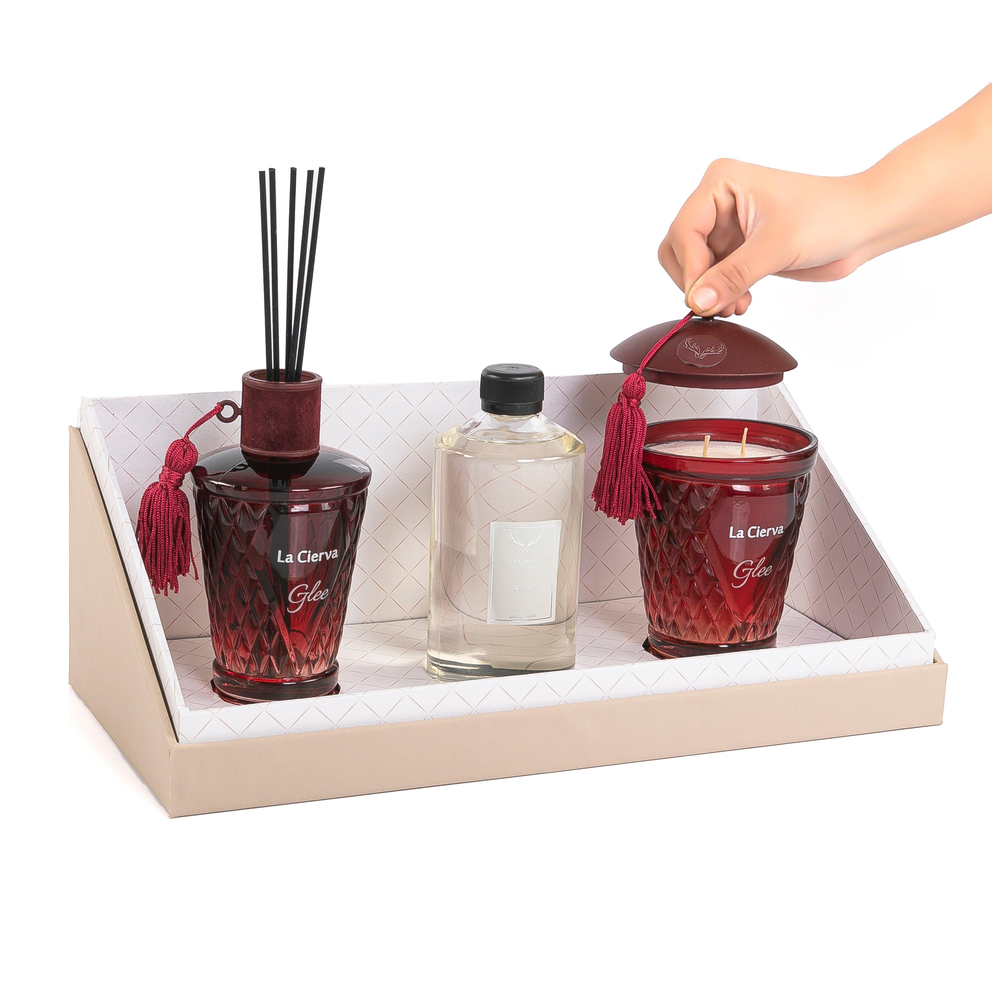 Set La-Ceirva- Glee Small Size With acrylic Cover