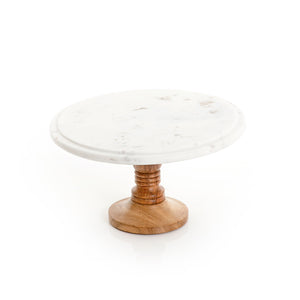 Set of Marble stand and marble stand with cover - CASCADES