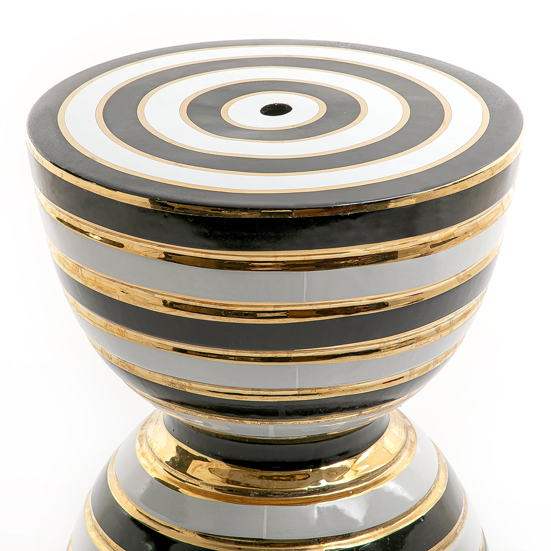 Ceramic decorative table