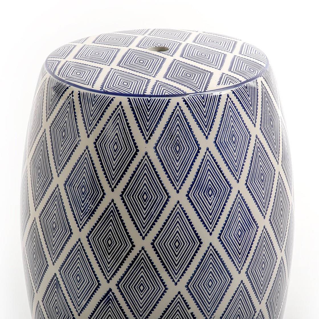 Ceramic decorative table