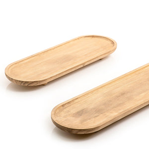 Set of 2 wooden trays - CASCADES