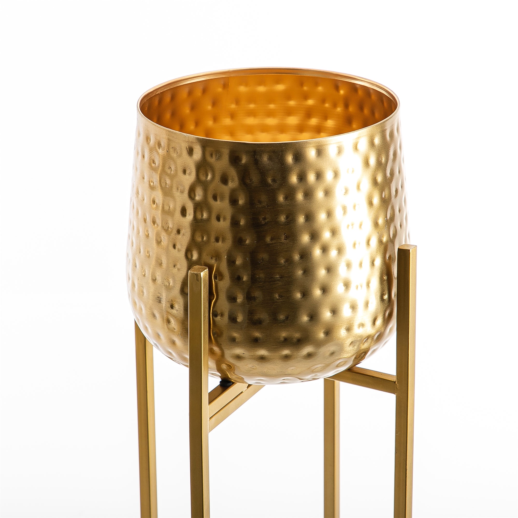 metal planter with stand (5938733973669)