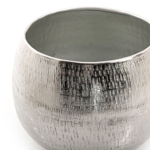 Metal planter bowl - CASCADES
