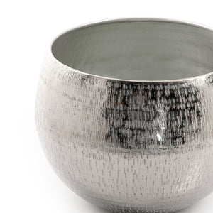 Metal planter bowl - CASCADES