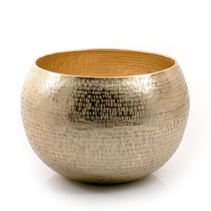 Metal planter bowl - CASCADES