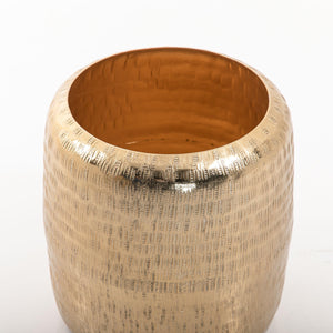 Metal planter bowl - CASCADES