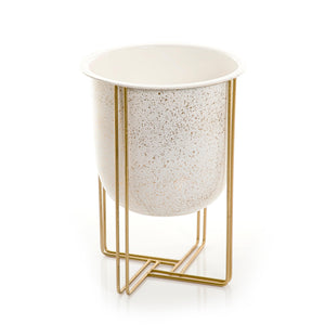Metal planter with stand - CASCADES