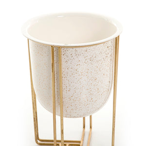 Metal planter with stand - CASCADES