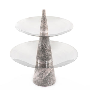 Marble stand with gift box - CASCADES