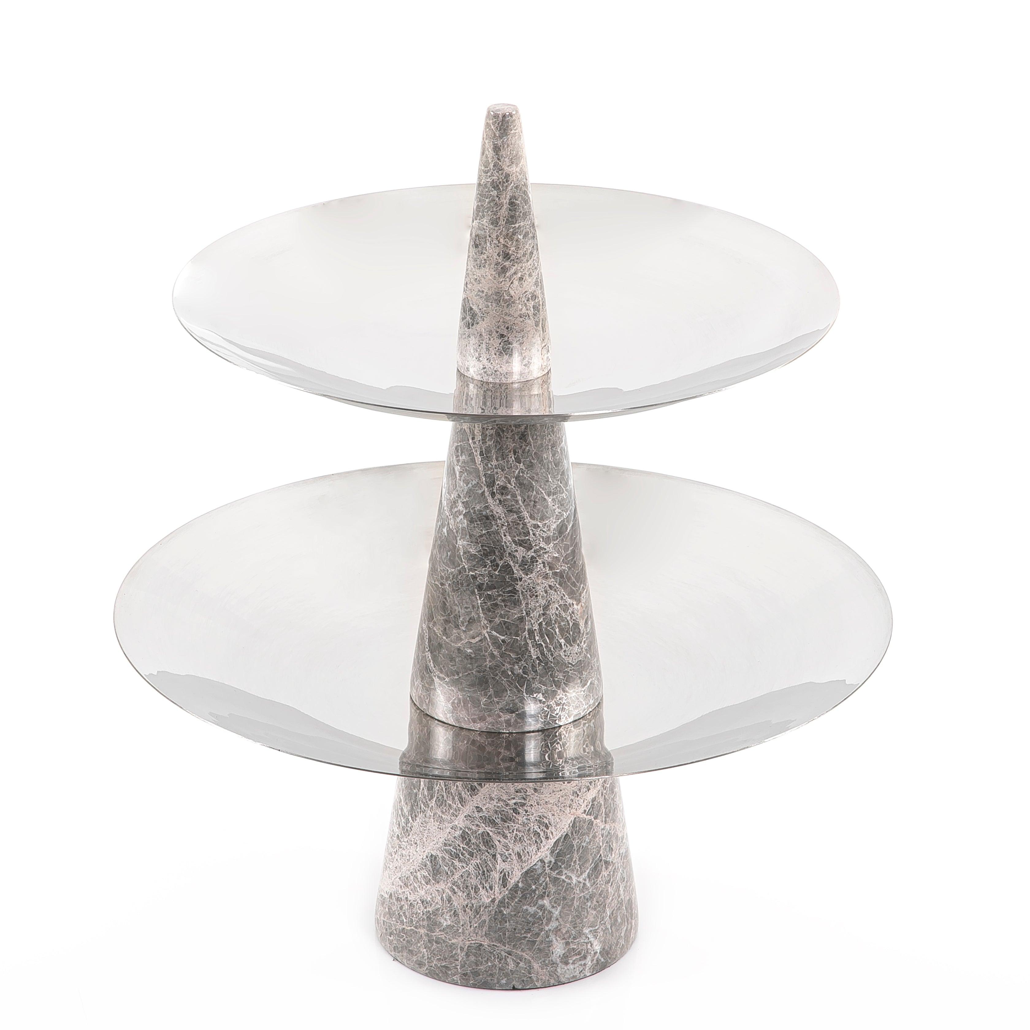 Marble stand with gift box - CASCADES