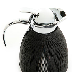 Metal thermos with leather cover - CASCADES