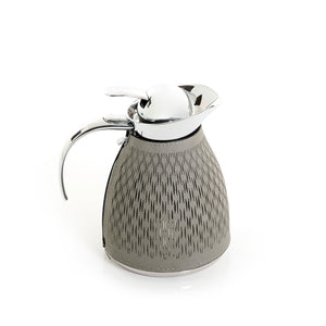 Metal thermos with leather cover - CASCADES