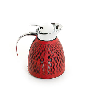 Metal thermos with leather cover - CASCADES