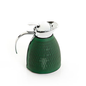 Metal thermos with leather cover - CASCADES