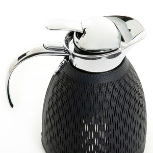 Metal thermos with leather cover - CASCADES