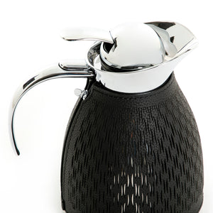 Metal thermos with leather cover - CASCADES