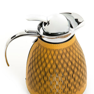 Metal thermos with leather cover - CASCADES