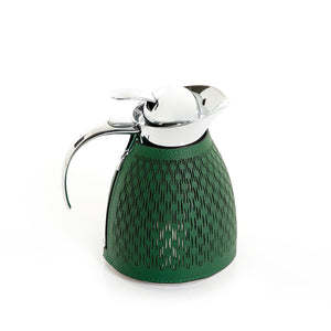 Metal thermos with leather cover - CASCADES