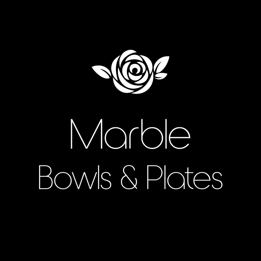 Marble bowls & Plates