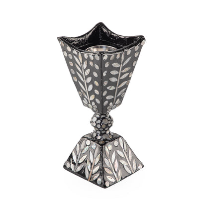 مبخر من الصدف - أسود