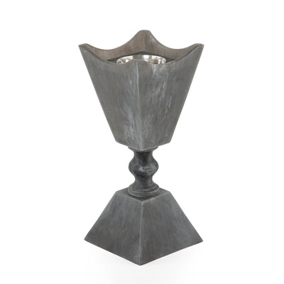 Elegant grey resin incense Mabkhar - large