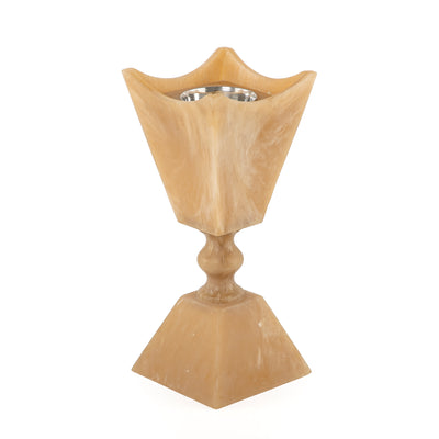 Elegant brown resin incense Mabkhar - large