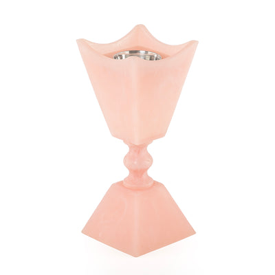 Elegant pink resin incense Mabkhar - large