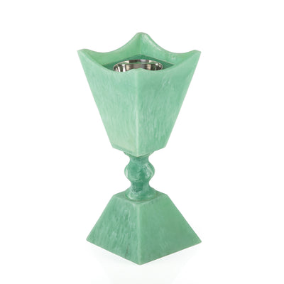 Elegant green resin incense Mabkhar - large