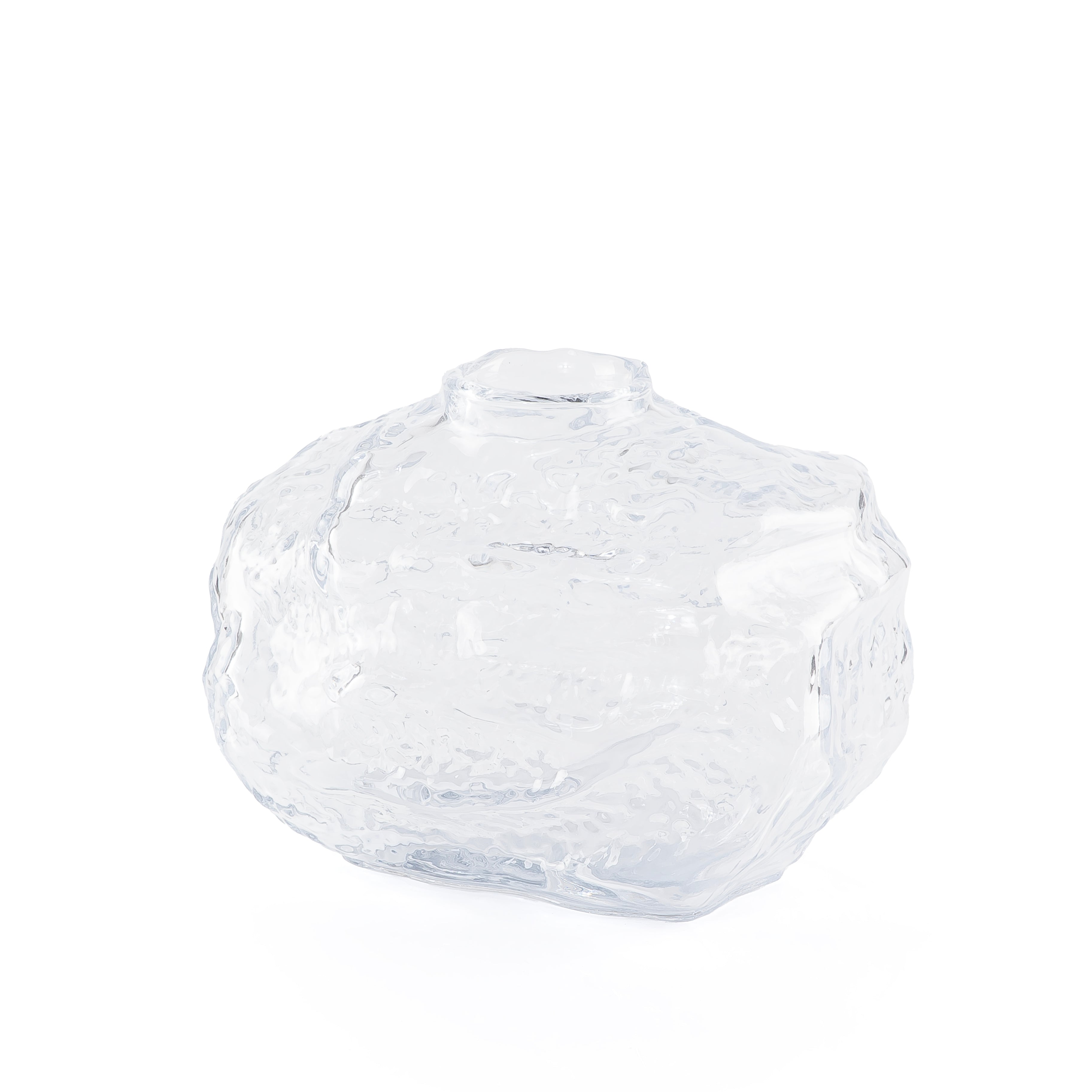 فازه زجاجية شفافة