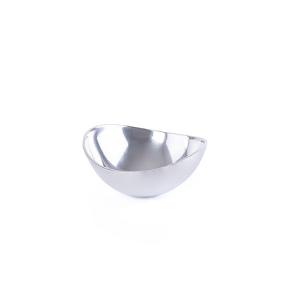 Large Metal Bowl - Silver