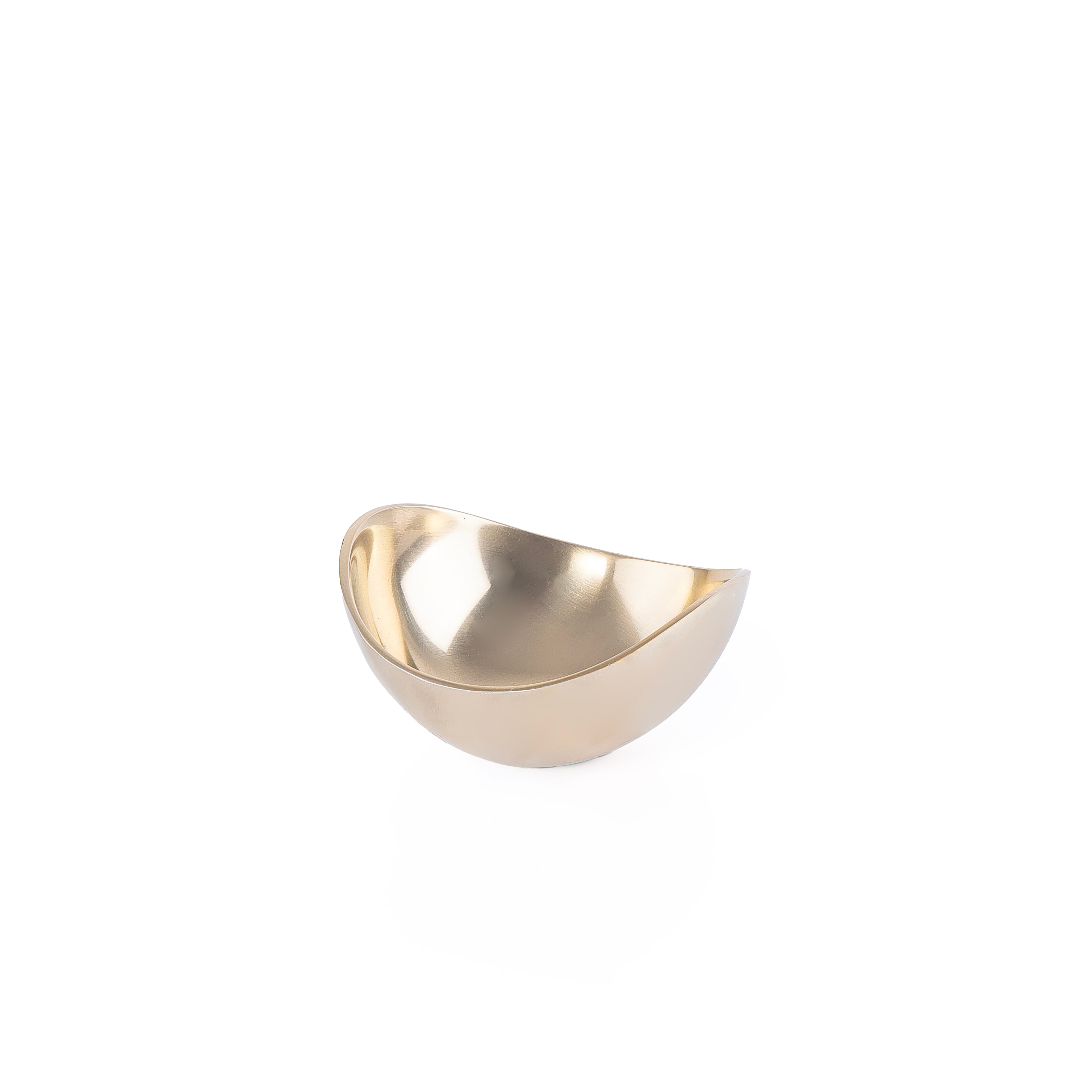 Medium Metal Bowl - Gold