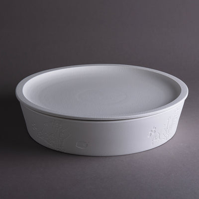 Matt White Ceramic Serving Bowl
