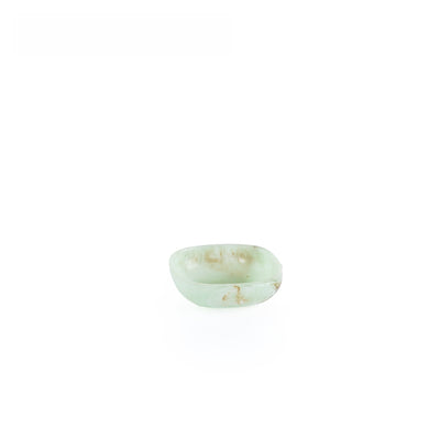 Small Resin Round Serving Bowl - Green