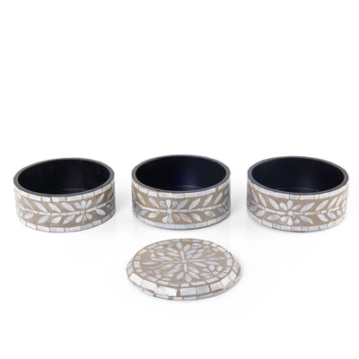 صندوق بيج من 3 طبقات مع غطاء